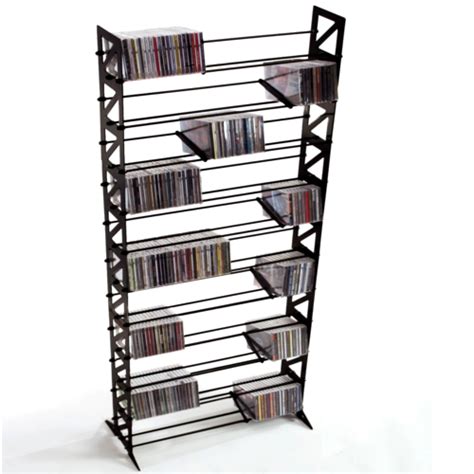 cd cabinet steel|metal cd racks for sale.